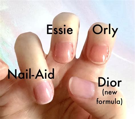 dior nail glow dupes|best nail strengthener polish.